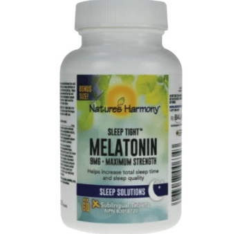 Nature s harmony - sleep tight melatonin 9mg - 60 tablets Online now