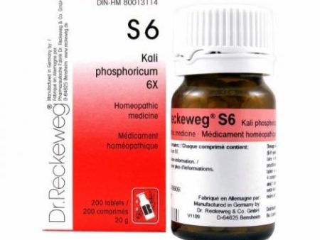 Dr. reckeweg - s6 kali phosphoricum Discount