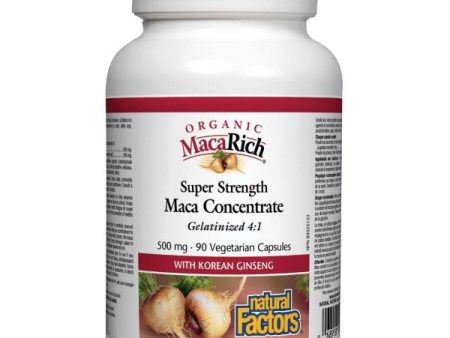 Natural factors - super strength maca concentrate 500 mg Supply