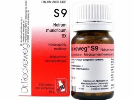 Dr. reckeweg - s9 natrum muriaticum Online Sale