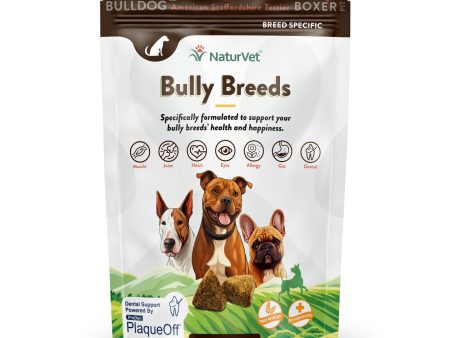 NaturVet Breed Specific Bully Breed Dogs Fashion