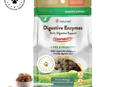 Scoopables® Digestive Enzymes Daily Digestive Support for Cats Online Sale