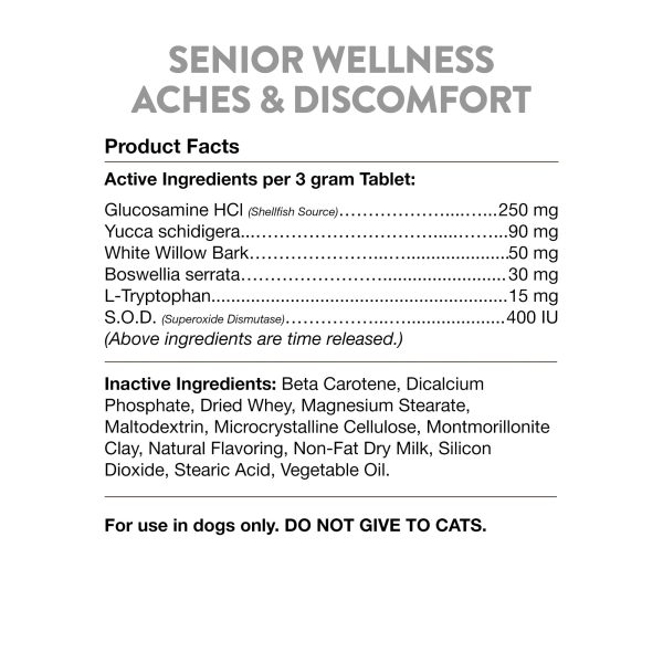 Senior Aches & Discomforts Chewable Tablets Cheap