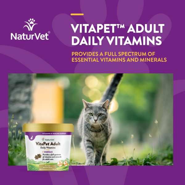 VitaPet™ Adult Daily Vitamins Cat Soft Chews Discount