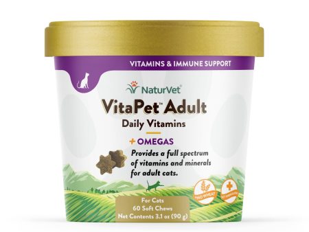 VitaPet™ Adult Daily Vitamins Cat Soft Chews Discount