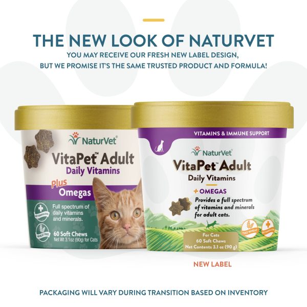 VitaPet™ Adult Daily Vitamins Cat Soft Chews Discount