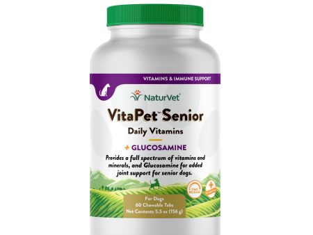 VitaPet™ Senior Daily Vitamins Chewable Tablets Online now