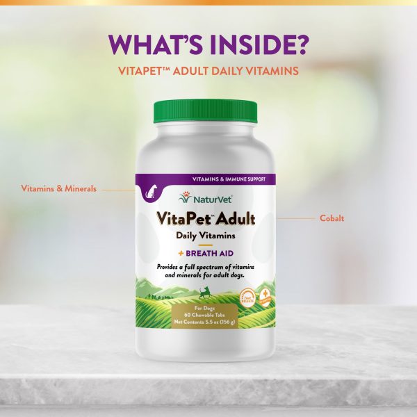 VitaPet™ Adult Daily Vitamins Chewable Tablets Online Sale