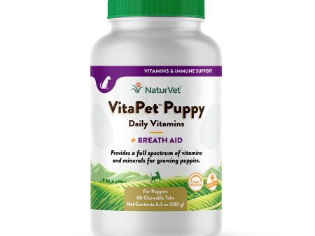 VitaPet™ Puppy Daily Vitamins Chewable Tablets Online Sale