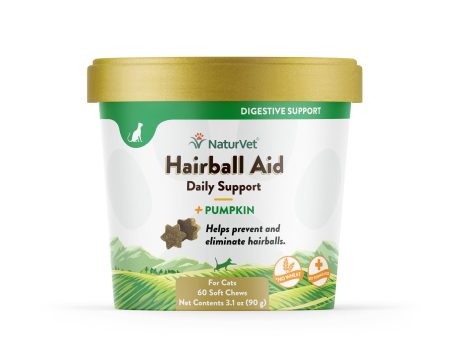 Cat Hairball Aid Tub - Veterinarian Formulated - NaturVet® Supply