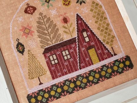 Pinetree Chalet - Blueberry Ridge Design - Cross Stitch Pattern Hot on Sale