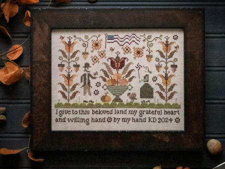 Grateful and Willing - Plum Street Samplers - Cross Stitch Pattern For Sale