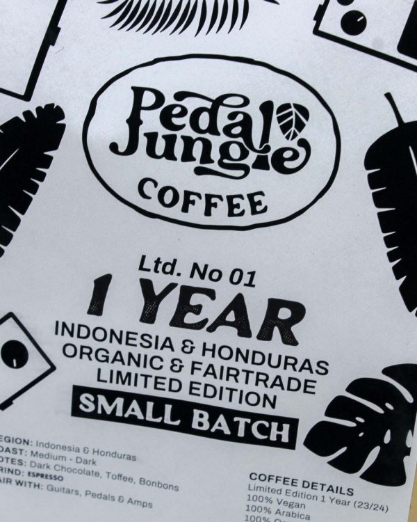 1 Year Pedal Jungle Limited Edition Organic Coffee For Cheap