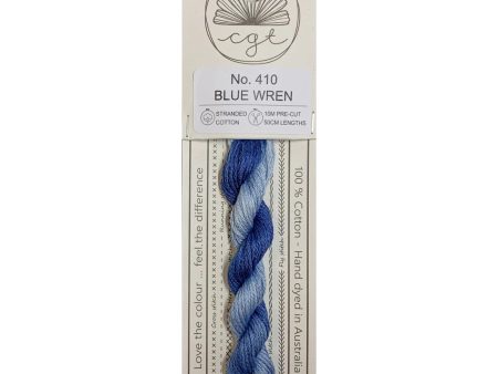 Blue Wren No. 410 - Cottage Garden Threads Fashion