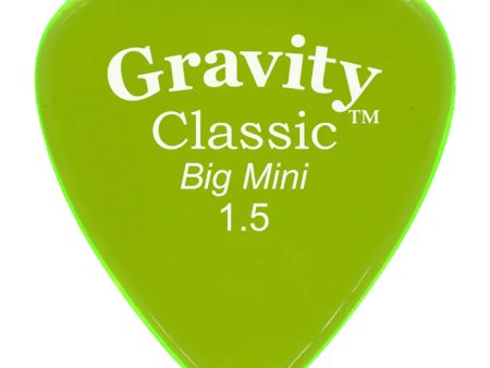 Gravity Picks Classic Big Mini 1.5mm Plectrum For Discount