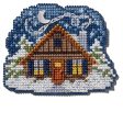 Cozy Cabin - Mill Hill - Winter 2024 Seasonal Ornament For Sale