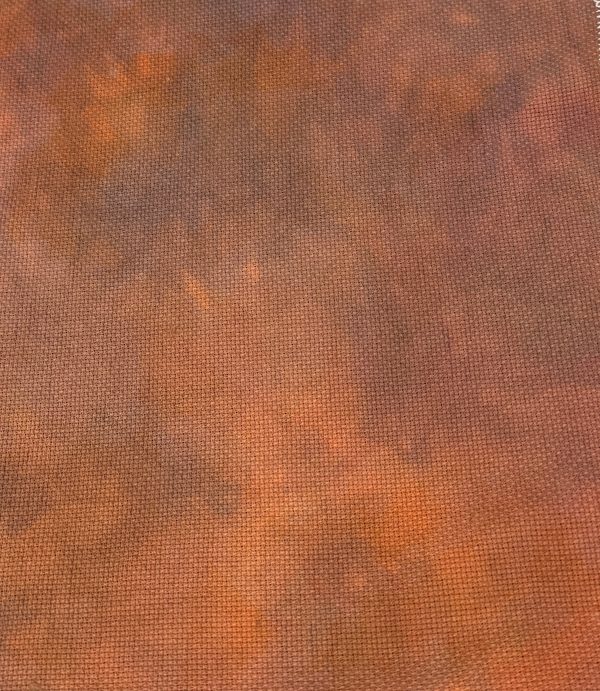 14 Count Aida - Pumpkin King - Atomic Ranch Cross Stitch Fabric Online Sale