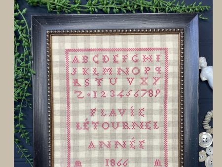 Flavíe 1866 by The Proper Stitcher - Cross Stitch Pattern Supply