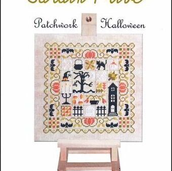 Patchwork Halloween - Jardin Prive - Cross Stitch Pattern For Discount