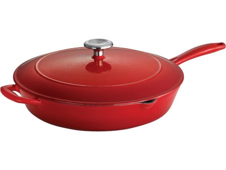 Tramontina 9  and 12  Enamel Cast Iron Skillet Set Cheap