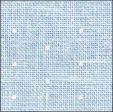 32 Count Zweigart Belfast Linen - Blue   White Mini Dots - Cross Stitch Fabric Sale