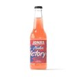 Jones Soda Co. Special Release Nuka Cola Victory | Fallout Merchandise | Cane Sugar Soda | Craft Soda Pop | Soda Soft Drinks | Glass Bottle Soda | Peach & Mango Flavor | (4 Bottles) Cheap