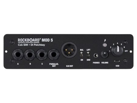 RockBoard MOD 5 Cab SIM + DI Patchbay For Discount