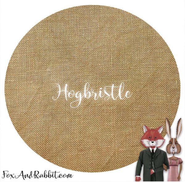 32 Count Linen - Hogbristle - Fox and Rabbit Designs Hot on Sale