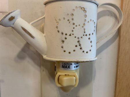 White Watering Can Night Light Online Sale