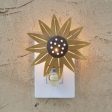 Metal Sunflower Night Light For Discount