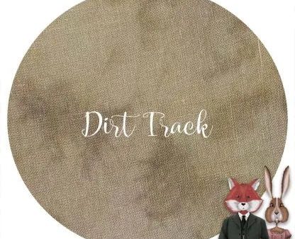 32 Count Linen - Dirt Track - Fox and Rabbit Designs For Cheap