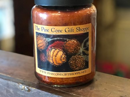 26oz Orange Clove Jar Candle on Sale