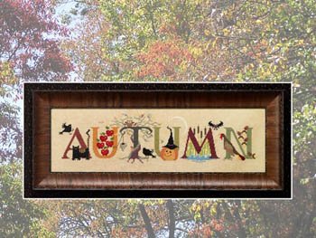 Autumn - Cross Eyed Cricket - Cross Stitch Pattern Sale