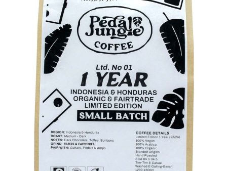 1 Year Pedal Jungle Limited Edition Organic Coffee For Cheap