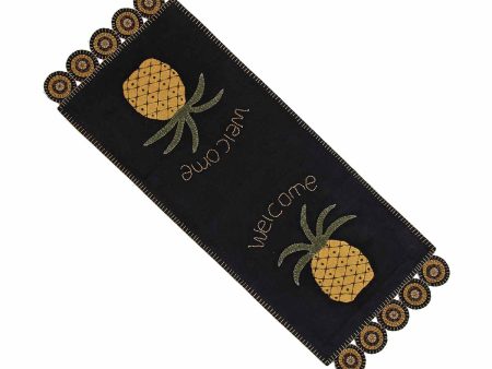 Pineapple Table Runner Wool Felt on Sale