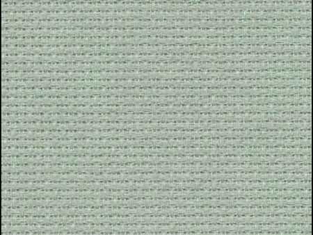 18 Count Aida - Celadon Zweigart Cross Stitch Fabric Discount