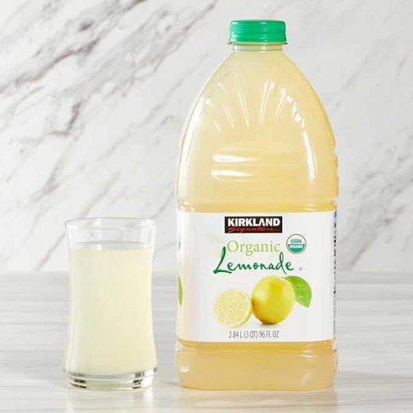 Kirkland Signature Organic Lemonade - 2 Count (192 fl oz.) For Sale