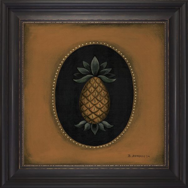 PINEAPPLE Framed Art Large For Sale