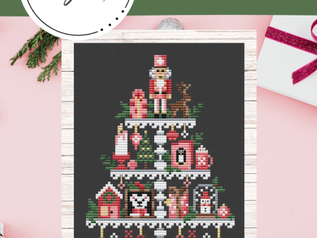 Winter Tier by Erin Elizabeth Designs - Cross Stitch Pattern For Discount