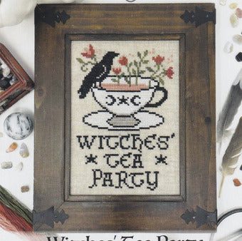 Witches  Tea Party - Tiny Modernist - Cross Stitch Pattern Discount