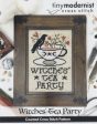 Witches  Tea Party - Tiny Modernist - Cross Stitch Pattern Discount