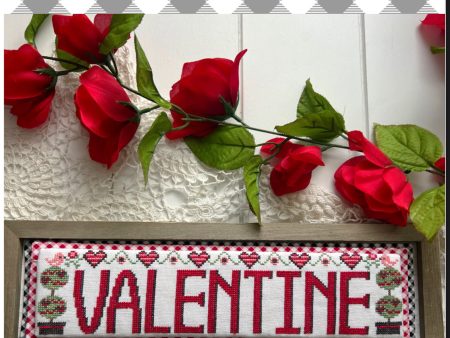 Valentine - Word Swap Series - Stitching with the Housewives - Cross Stitch Pattern For Discount