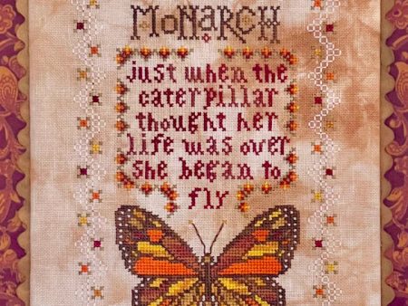 Monarch - Dirty Annie s - Cross Stitch Pattern Fashion