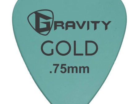 Gravity Picks Coloured Gold Series Plectrum Sea Foam Online