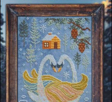 A Year in the Woods 2: The Swans - Cottage Garden Samplings - Cross Stitch Pattern For Discount