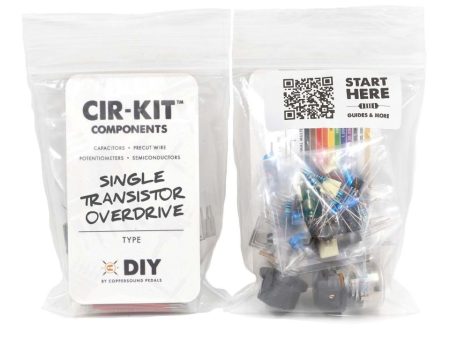 CopperSound Pedals DIY Cir-Kit Components Single Transistor Overdrive Supply